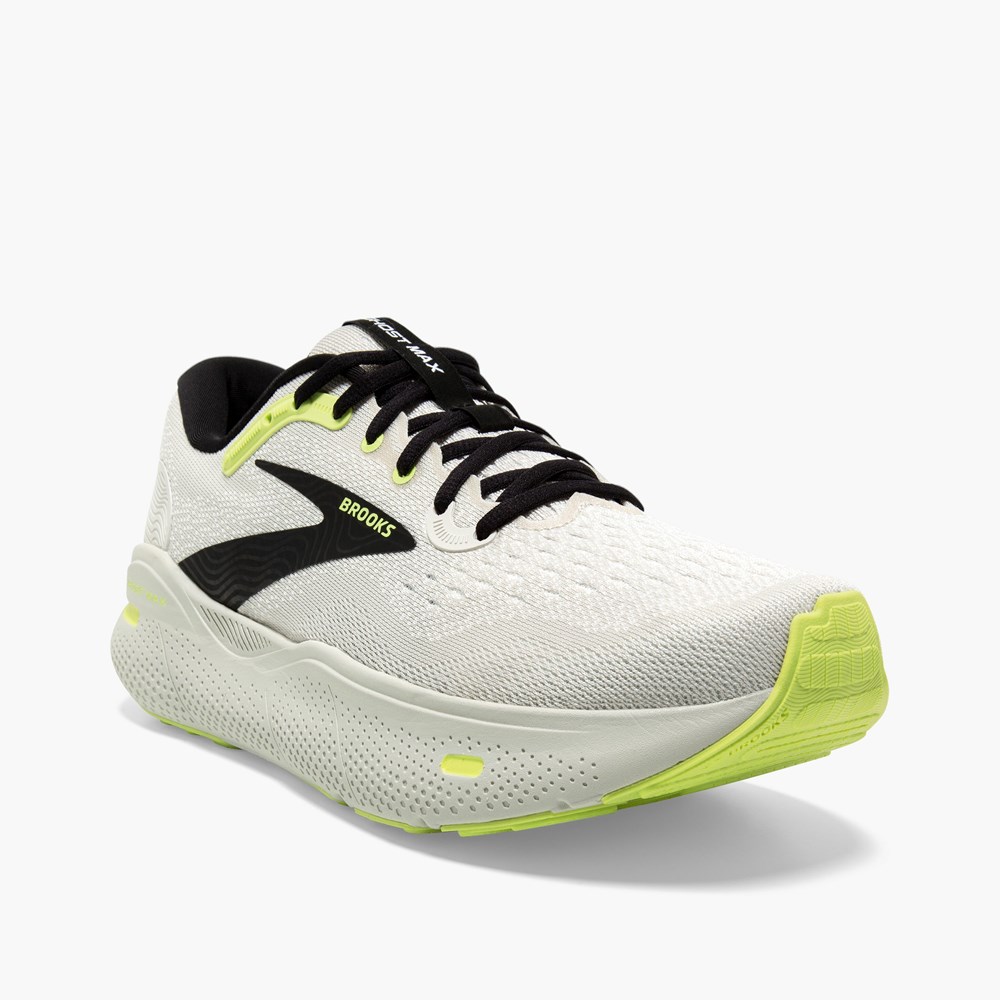 Chaussure Running Brooks Ghost Max Noir Grise Blanche Homme | SNM-0788597